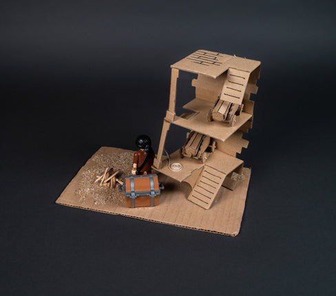 Bateau Pirate en coupe